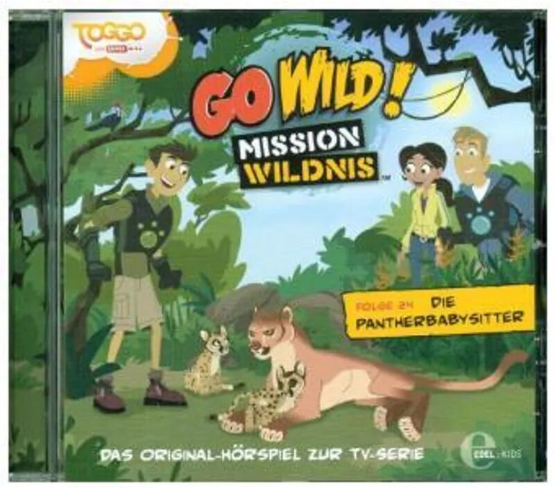 Edel Music & Entertainment CD / DVD Go Wild! - Mission Wildnis - Pantherbabysitter, 1 Audio-CD