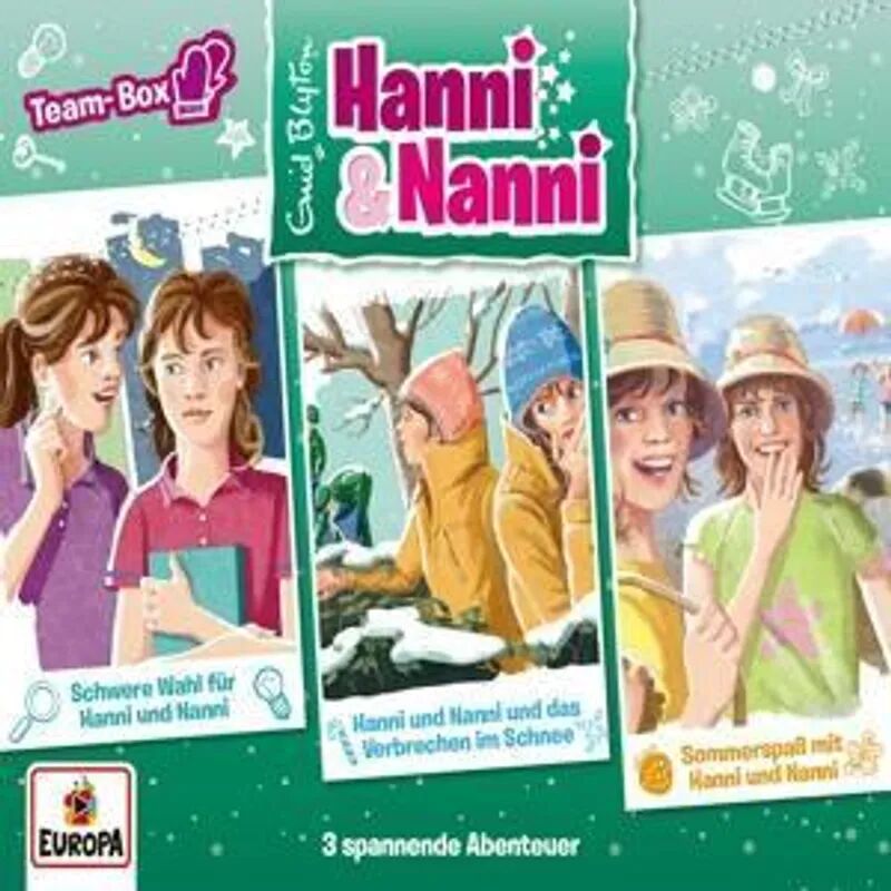 Miller Sonstiges Wortprogramm Hanni und Nanni - Teambox, 3 Audio-CDs