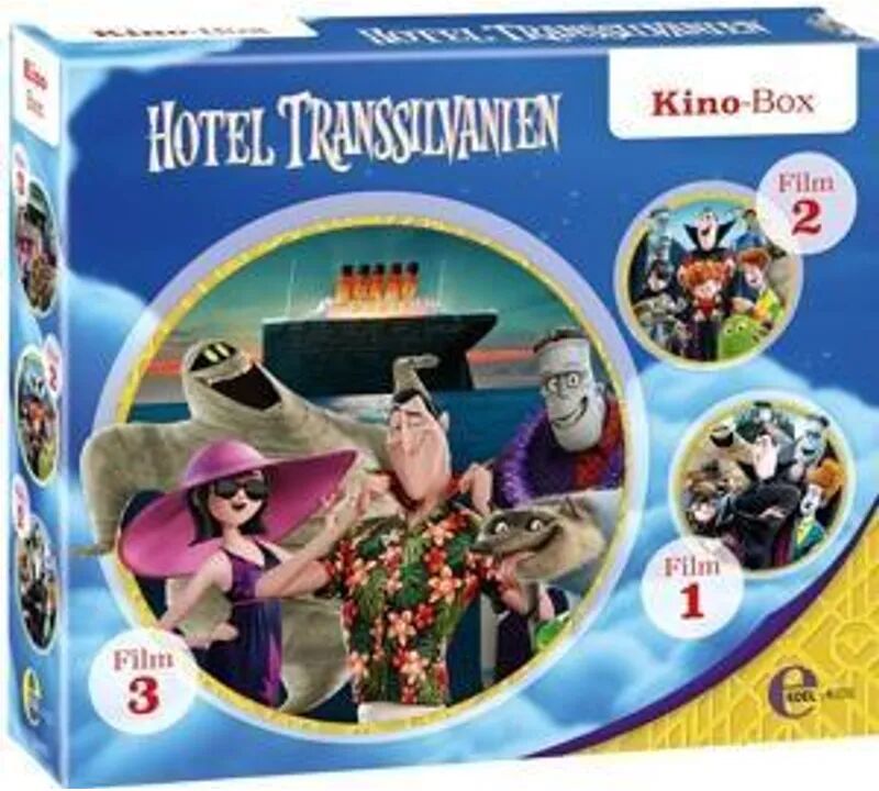 Edel Music & Entertainment CD / DVD Hotel Transsilvanien 1-3 - Hörspiel zum Kinofilm, 3 Audio-CD (Fan-Box)