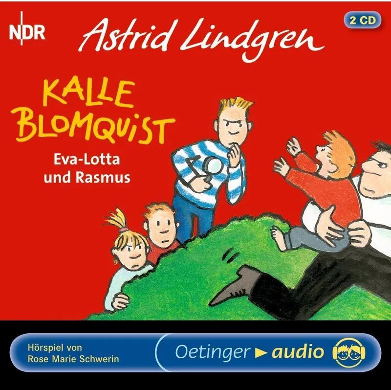 Oetinger Media Kalle Blomquist 3. Eva-Lotta und Rasmus, 2 Audio-CD