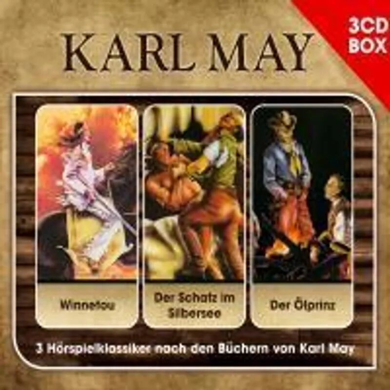 UNIVERSAL MUSIC Karl May: Hörspielklassiker, 3 Audio-CDs