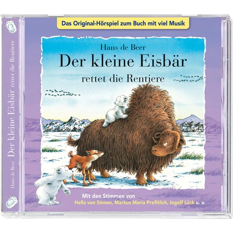 Kiddinx Media Kleiner Eisbär rettet die Rentiere, 1 Audio-CD