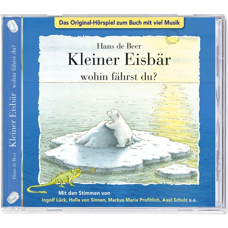 Kiddinx Media Kleiner Eisbär wohin fährst du?, 1 Audio-CD