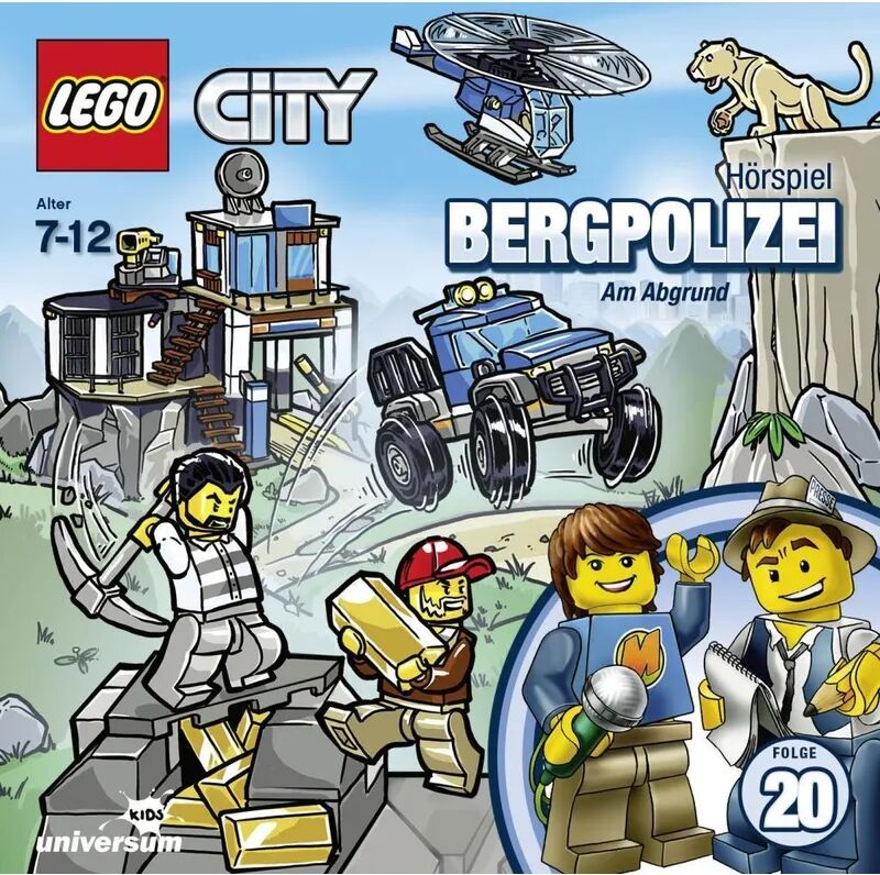 LEONINE Distribution LEGO City - Bergpolizei, 1 Audio-CD