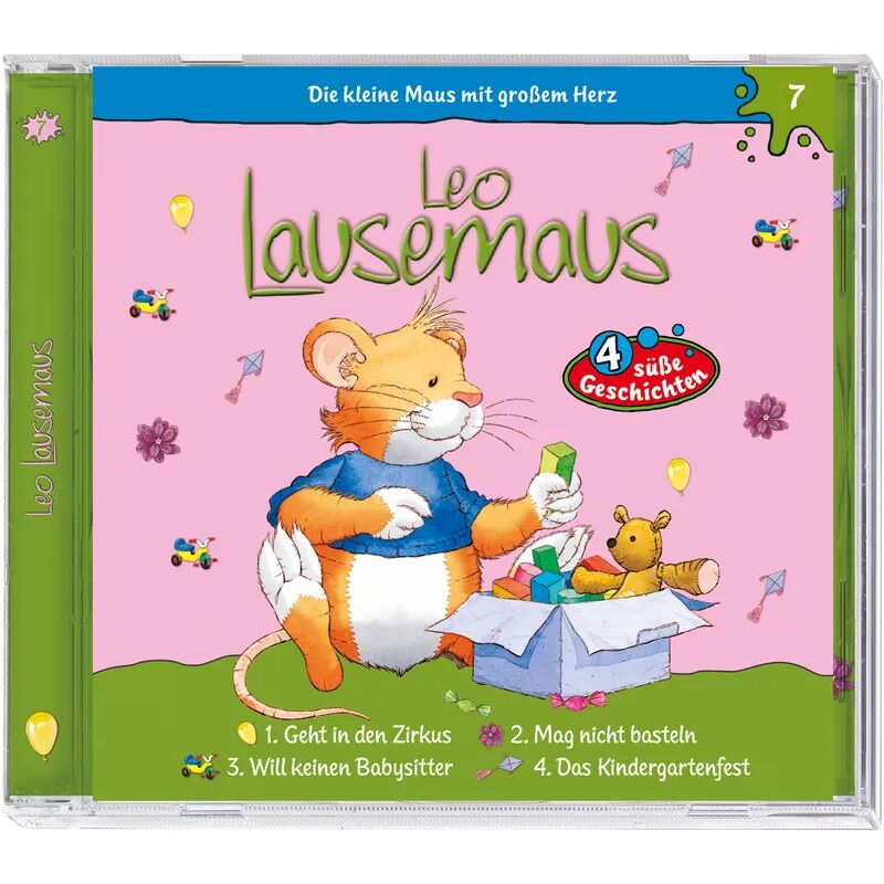 Kiddinx Media Leo Lausemaus, 1 Audio-CD
