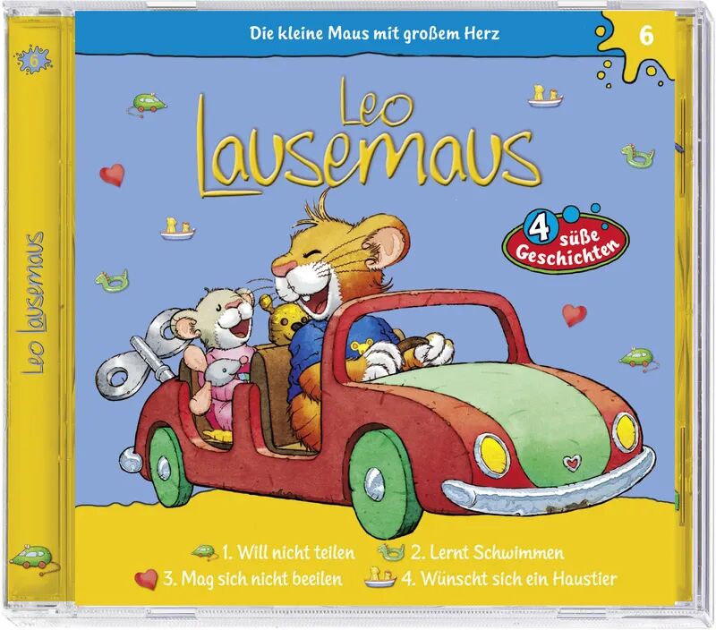 Kiddinx Media Leo Lausemaus, 1 Audio-CD