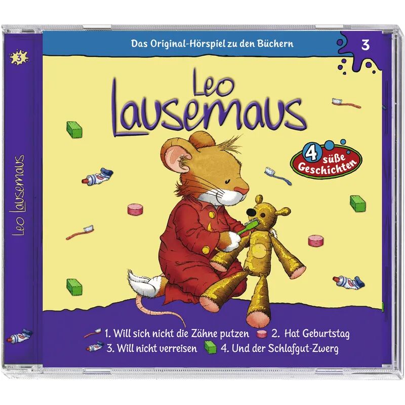 Kiddinx Media Leo Lausemaus, 1 Audio-CD