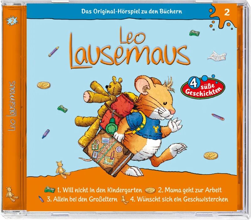 Kiddinx Media Leo Lausemaus, 1 Audio-CD