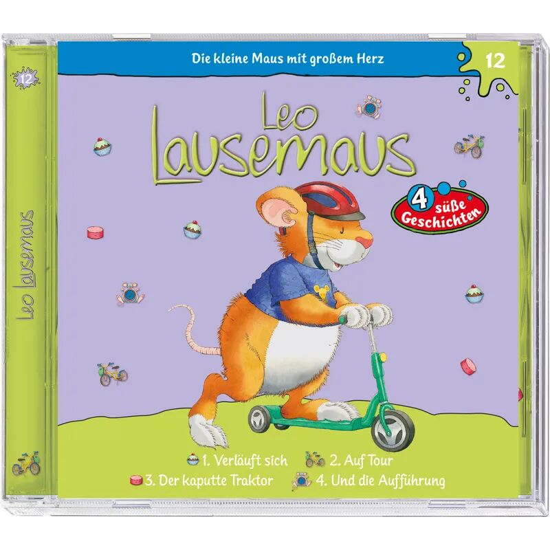 Kiddinx Media Leo Lausemaus verläuft sich, 1 Audio-CD