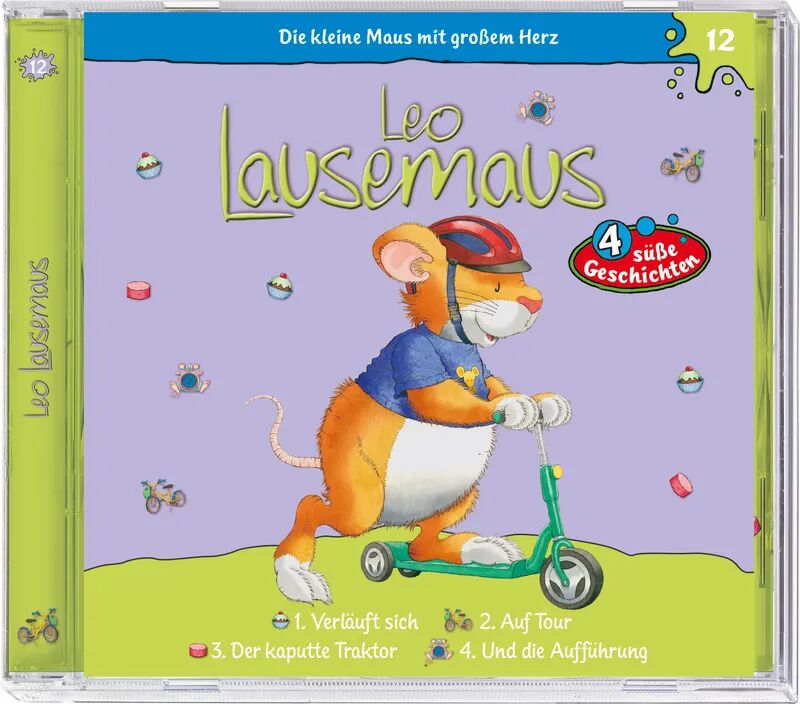 Kiddinx Media Leo Lausemaus verläuft sich, 1 Audio-CD