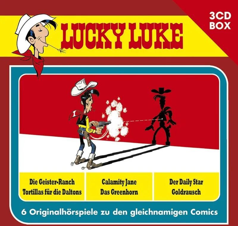 UNIVERSAL MUSIC Lucky Luke - 3-CD Hörspielbox, 3 Audio-CD