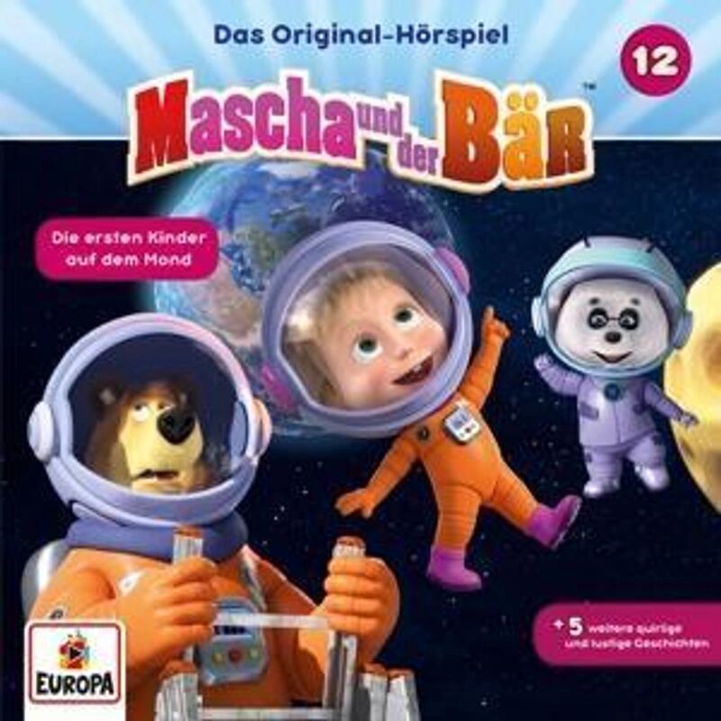 Miller Sonstiges Wortprogramm Mascha und der Bär - Die ersten Kinder auf dem Mond, 1 Audio-CD