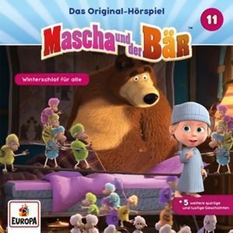 Sony Mascha und der Bär - Winterschlaf für alle, 1 Audio-CD