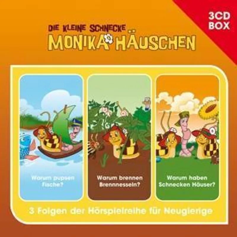 UNIVERSAL MUSIC Monika Häuschen - 3-CD Hörspielbox, 3 Audio-CD