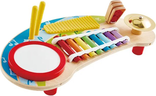 Hape Multifunktionsinstrument MINIBAND 4-teilig aus Holz