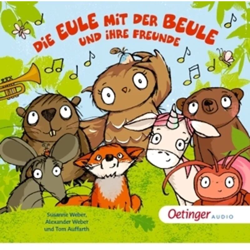 Oetinger Audio Hörspiel Musik-CD: Die Eule mit der Beule und ihre Freunde - Liederalbum