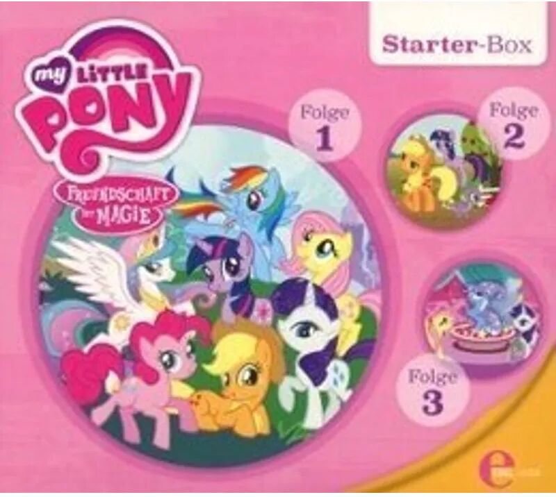 Edel Music & Entertainment CD / DVD My Little Pony - Starter-Box, 3 Audio-CDs