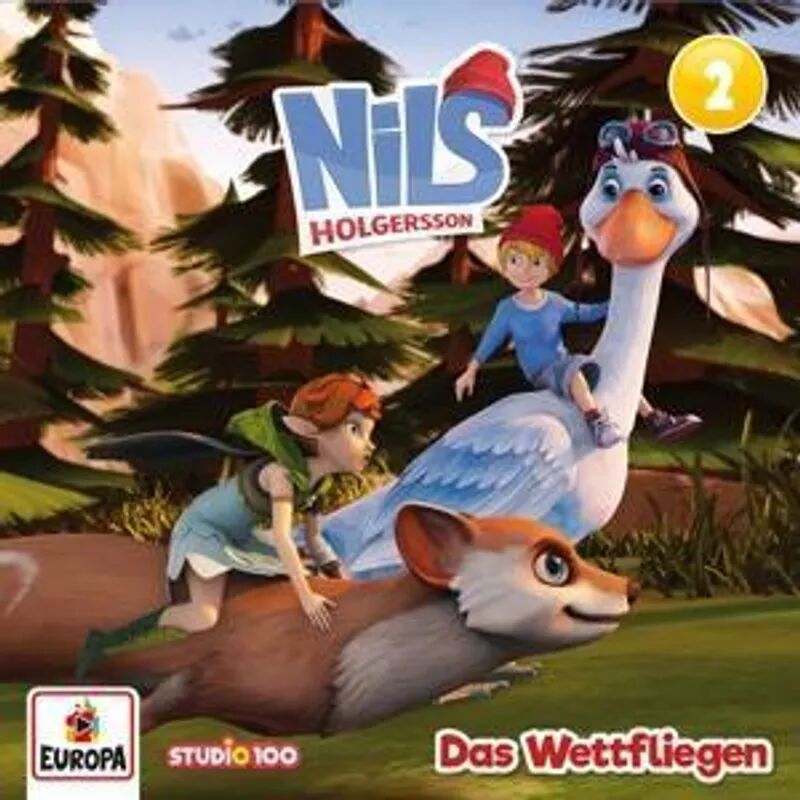 Miller Sonstiges Wortprogramm Nils Holgersson (CGI) - Das Wettfliegen, 1 Audio-CD