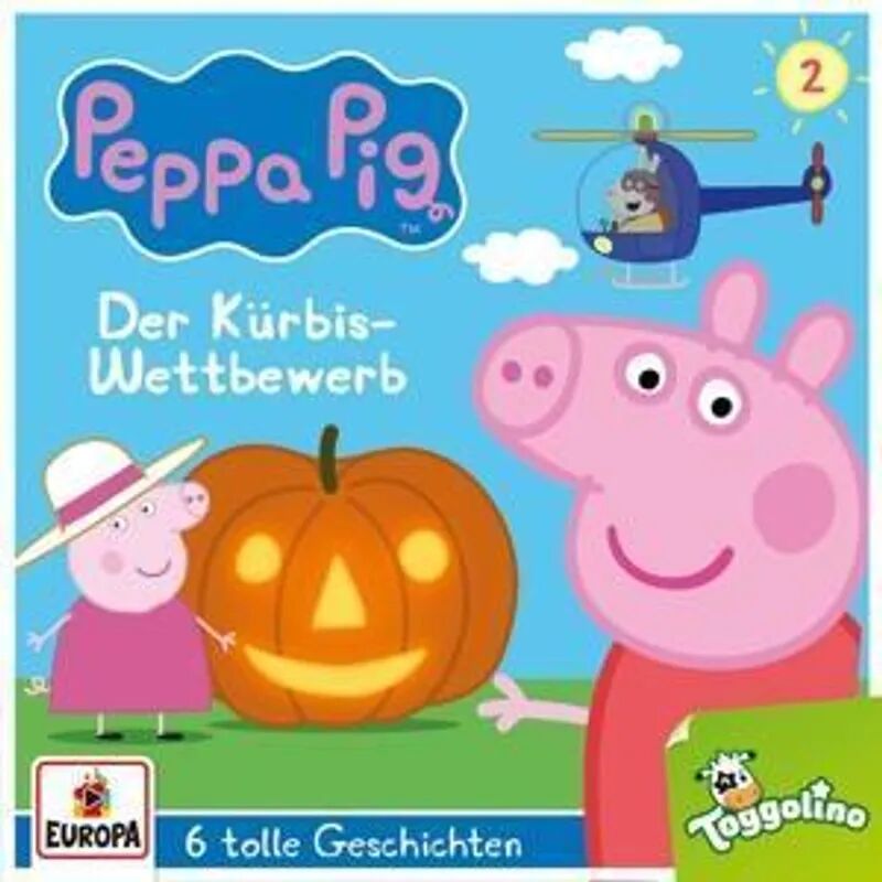 Sony Peppa Pig - Der Kürbis-Wettbewerb (und 5 weitere Geschichten), 1 Audio-CD