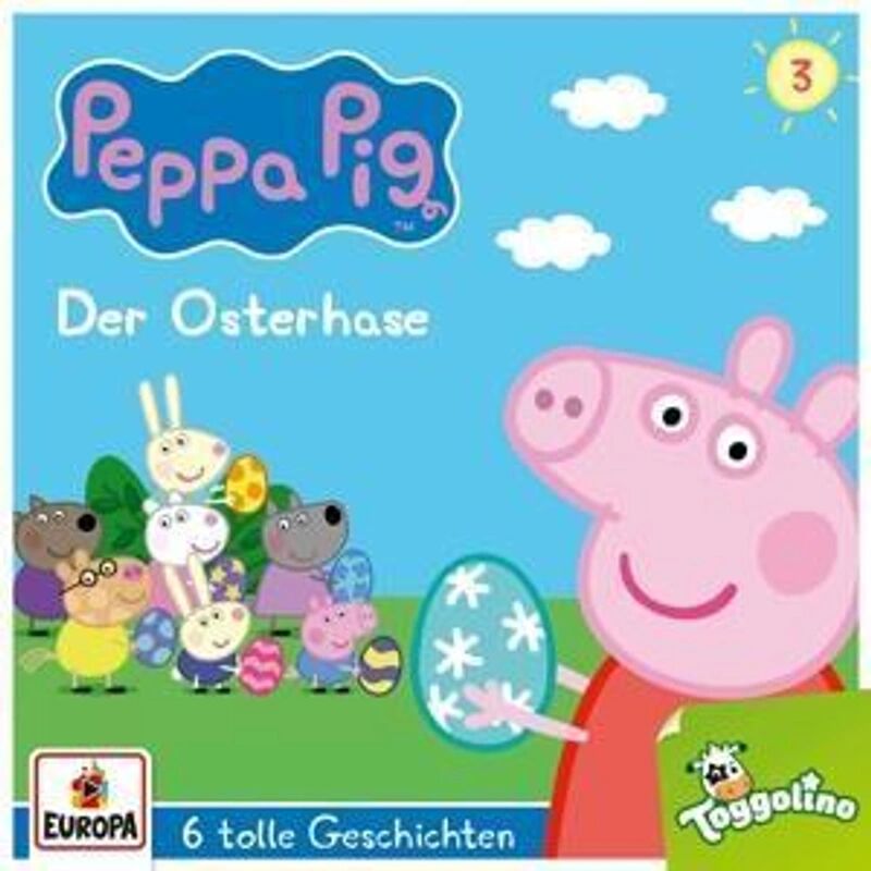 Sony Peppa Pig - Der Osterhase (und 5 weitere Geschichten), 1 Audio-CD