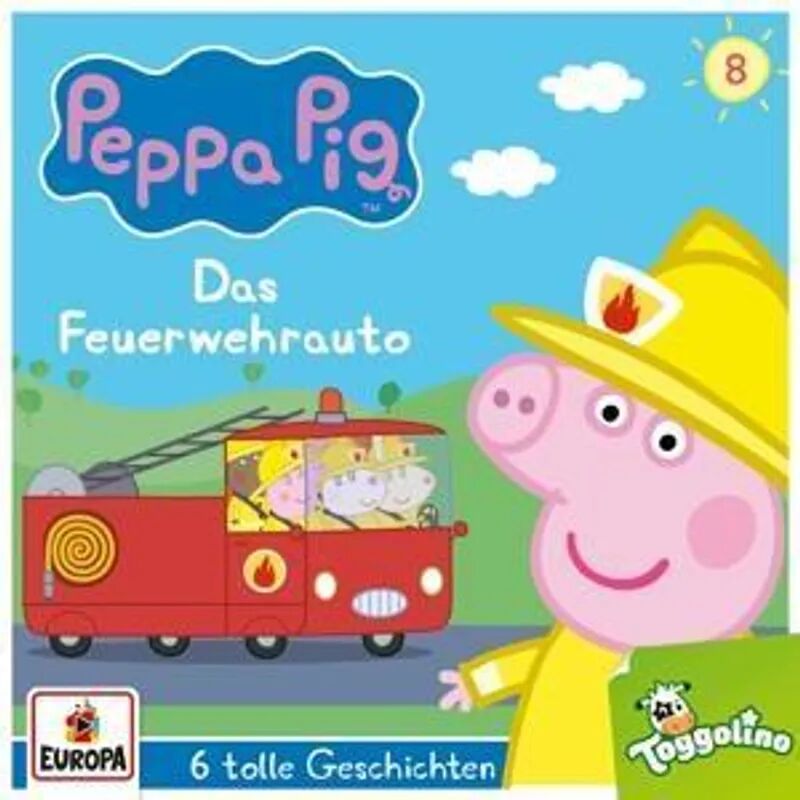 Sony Peppa Pig Hörspiele - Das Feuerwehrauto (und 5 weitere Geschichten), 1 Audio-CD