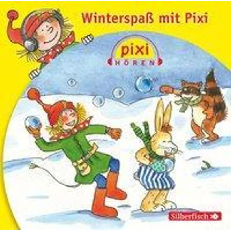 Silberfisch Pixi Hören: Winterspaß mit Pixi, 1 Audio-CD