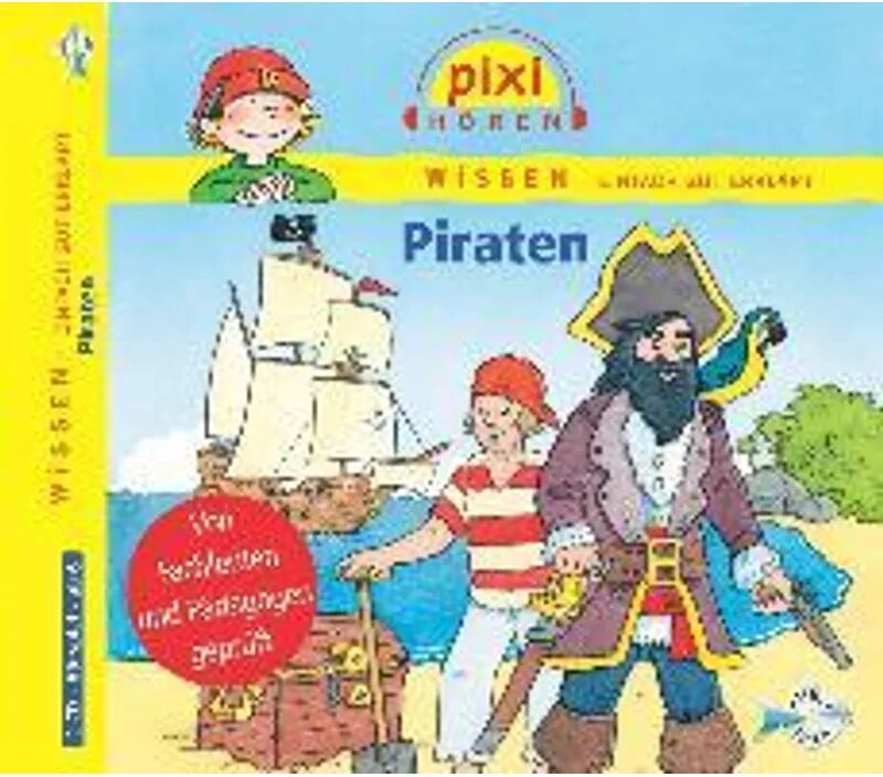 Silberfisch Pixi Wissen: Piraten, 1 Audio-CD