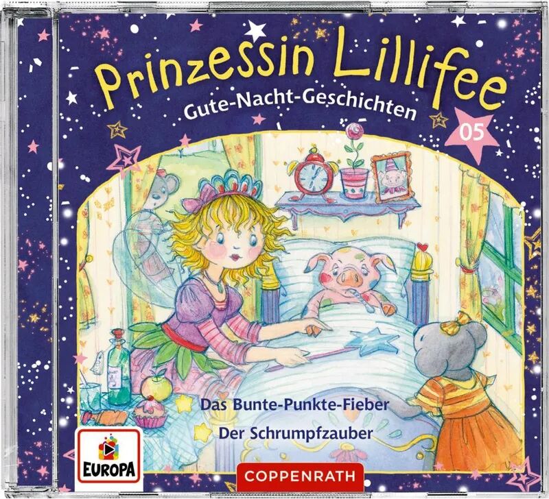 Coppenrath, Münster Prinzessin Lillifee - Gute-Nacht-Geschichten, Audio-CD