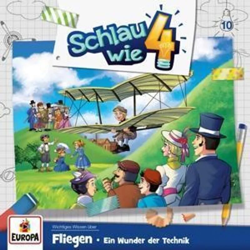 Miller Sonstiges Wortprogramm Schlau wie Vier - Fliegen. Ein Wunder der Technik, 1 Audio-CD