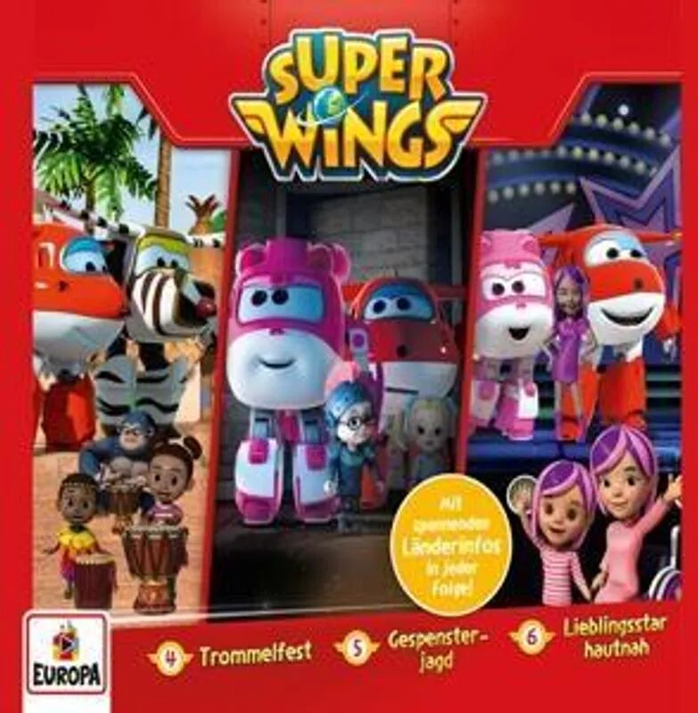 Miller Sonstiges Wortprogramm Super Wings - 3er Box, 3 Audio-CD