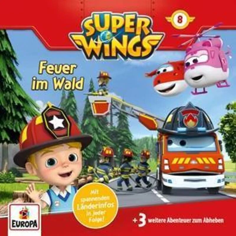 Sony Super Wings - Feuer im Wald, 1 Audio-CD