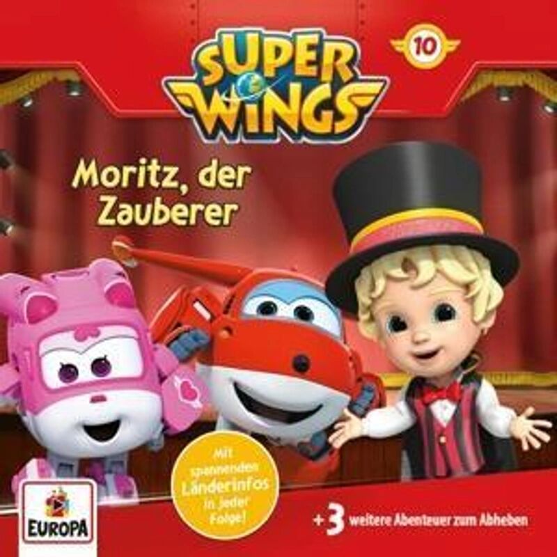 Sony Super Wings - Moritz, der Zauberer, 1 Audio-CD