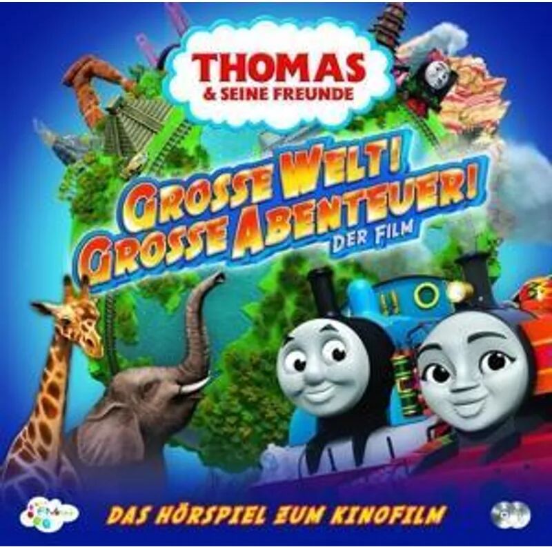 Justbridge Entertainment Germany Thomas & seine Freunde - Große Welt! Große Abenteuer! Der Kinofilm!, 2 Audio-CD