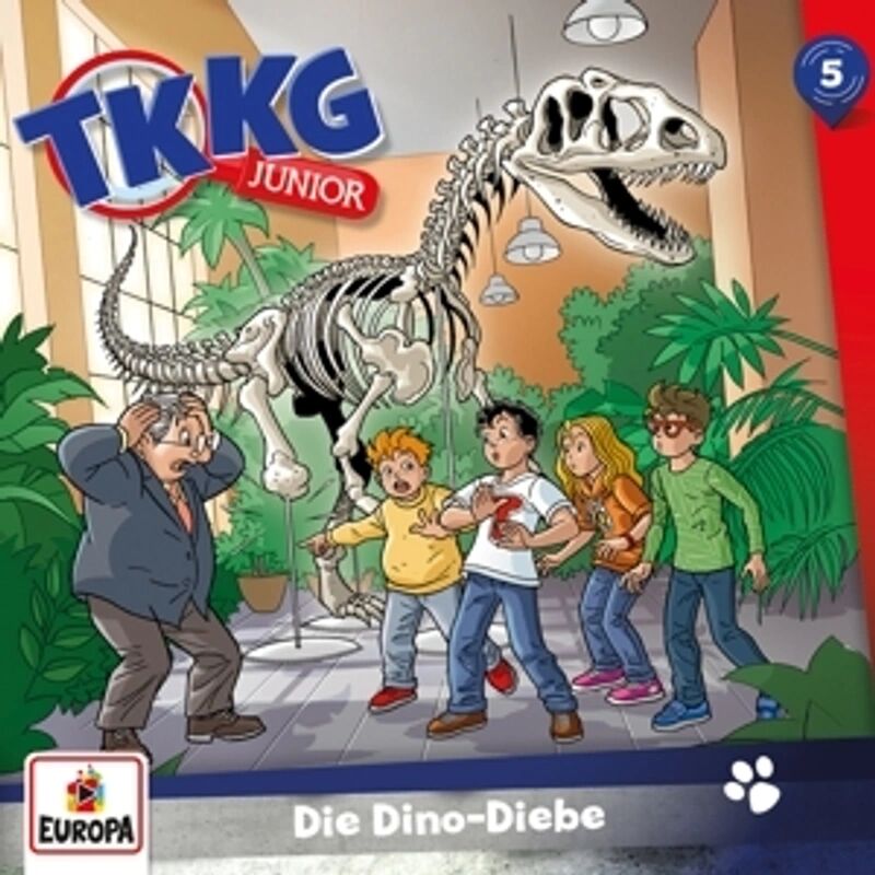 United TKKG Junior - Die Dino-Diebe, 1 Audio-CD