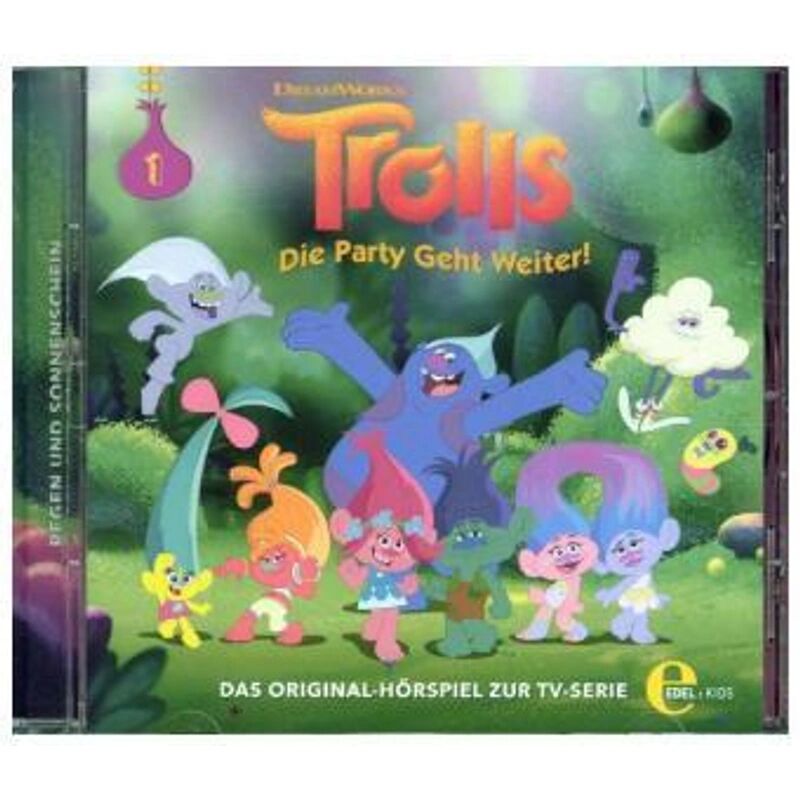 Edel Music & Entertainment CD / DVD Trolls, Die Party geht weiter! - Regen und Sonnenschein, 1 Audio-CD