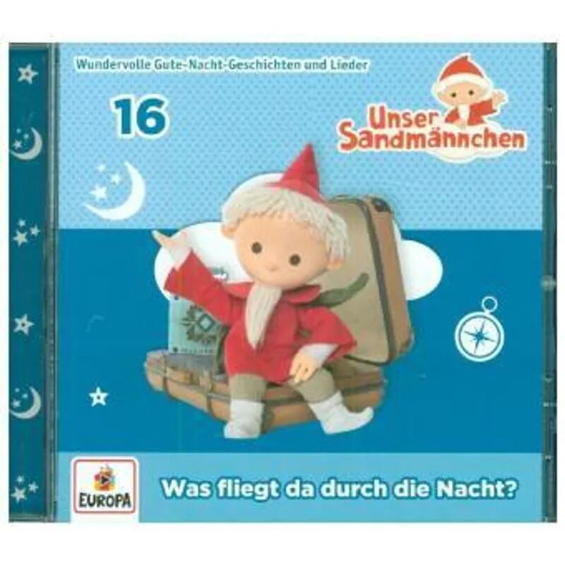 Miller Sonstiges Wortprogramm Unser Sandmännchen - Was fliegt da durch die Nacht?, 1 Audio-CD