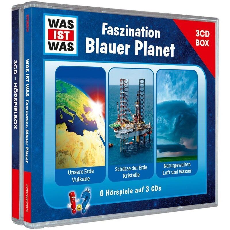 Tessloff Was ist was 3-CD Hörspielbox - Faszination Blauer Planet (3 CDs)