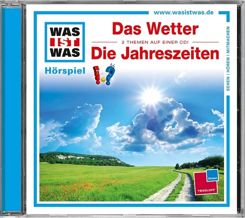 Tessloff WAS IST WAS Hörspiel: Das Wetter / Die Jahreszeiten, Audio-CD