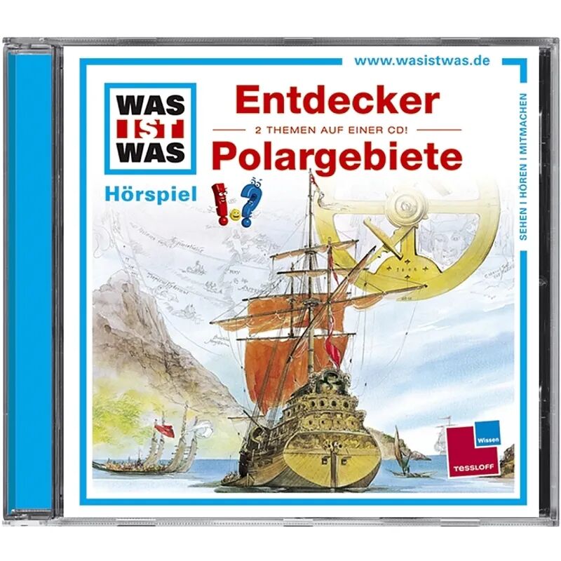 Tessloff WAS IST WAS Hörspiel: Entdecker / Polargebiete, 1 Audio-CD