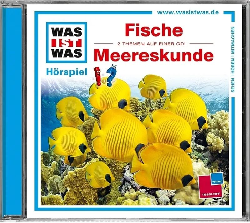 Tessloff WAS IST WAS Hörspiel: Fische / Meereskunde, 1 Audio-CD