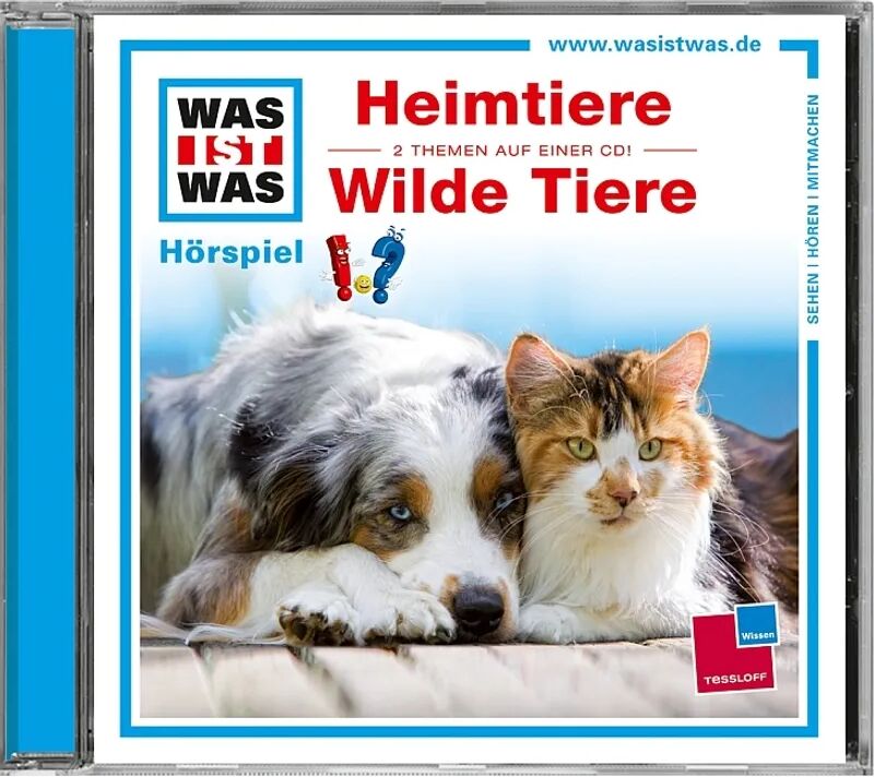 Tessloff WAS IST WAS Hörspiel: Heimtiere / Wildtiere, Audio-CD