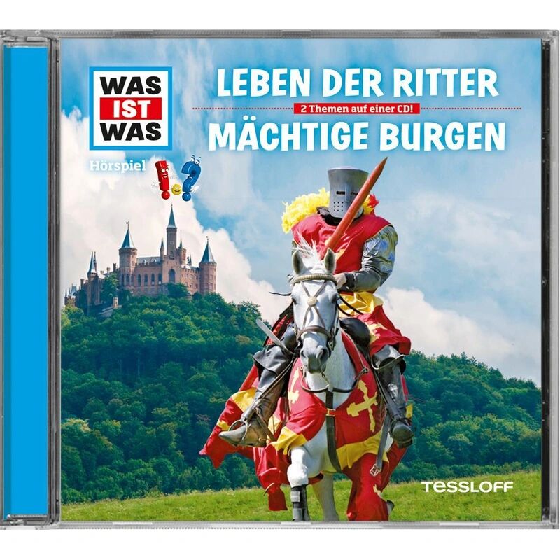 Tessloff WAS IST WAS Hörspiel: Leben der Ritter / Mächtige Burgen, 1 Audio-CD