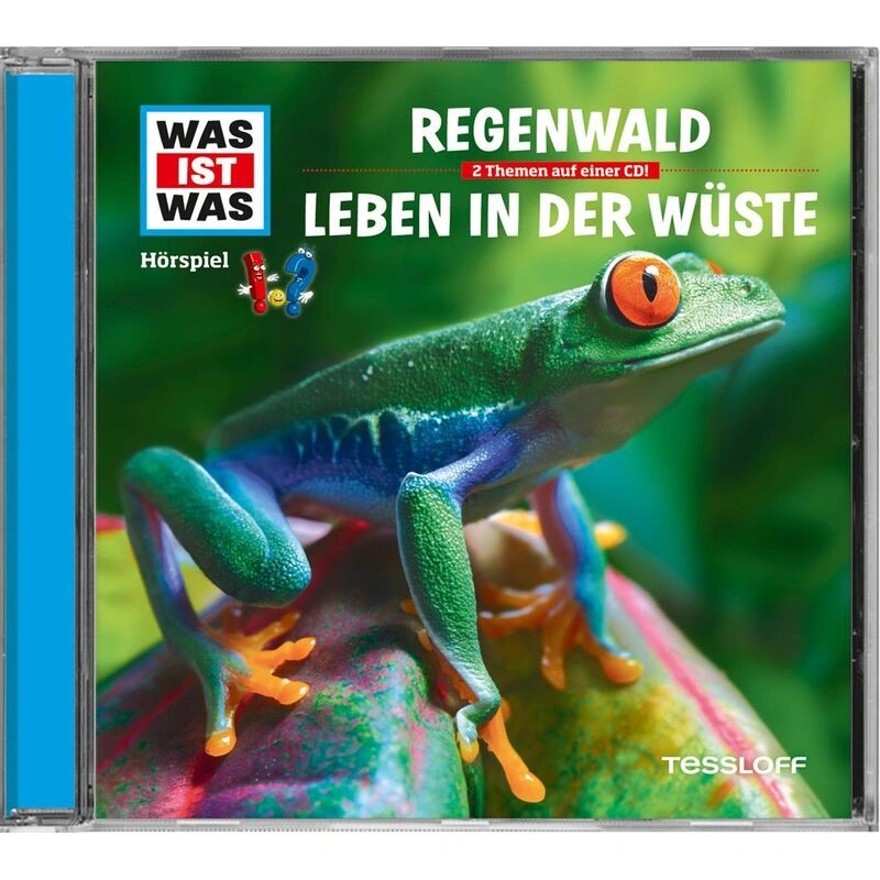 Tessloff WAS IST WAS Hörspiel: Regenwald / Leben in der Wüste, 1 Audio-CD