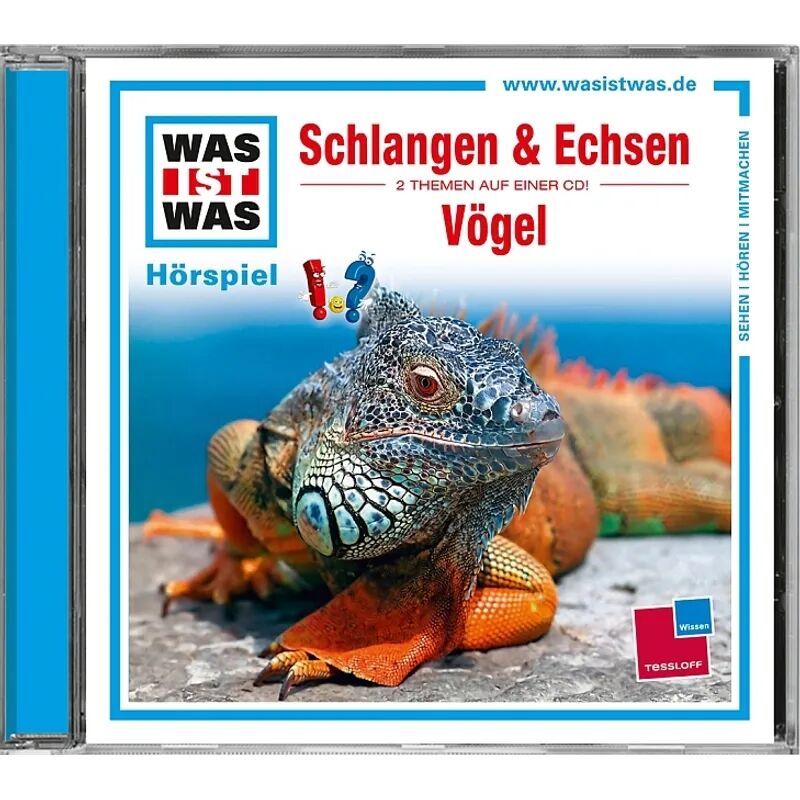 UNIVERSAL MUSIC WAS IST WAS Hörspiel: Schlangen & Echsen/ Wunderwelt Vögel, 1 Audio-CD