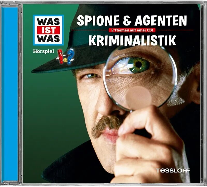 Tessloff WAS IST WAS Hörspiel: Spione & Agenten/ Kriminalistik, 1 Audio-CD