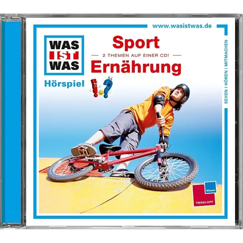 Tessloff WAS IST WAS Hörspiel: Sport / Ernährung, 1 Audio-CD