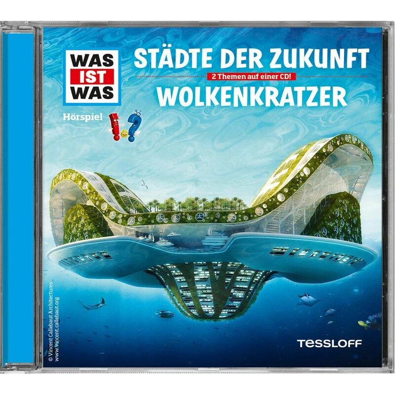 Tessloff Verlag Ragnar Tessloff GmbH & Co. KG WAS IST WAS Hörspiel: Städte der Zukunft / Wolkenkratzer, Audio-CD