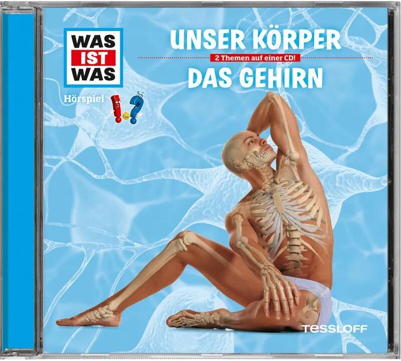 Tessloff WAS IST WAS Hörspiel: Unser Körper / Das Gehirn, 1 Audio-CD