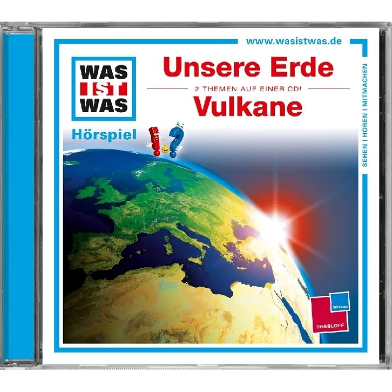 Tessloff WAS IST WAS Hörspiel: Unsere Erde / Vulkane, Audio-CD