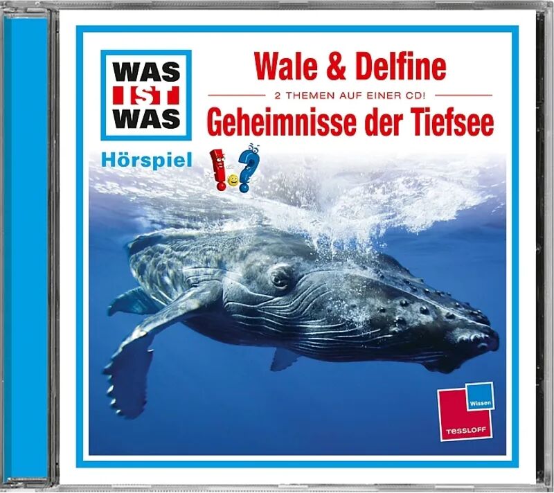 Tessloff Verlag Ragnar Tessloff GmbH & Co. KG WAS IST WAS Hörspiel: Wale & Delfine/ Geheimnisse der Tiefsee, 1 Audio-CD